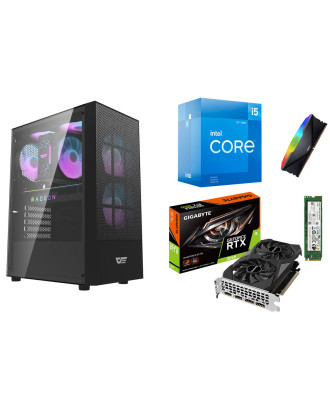 Desktop Gaming / Design ( i5 12400F / Ram 16GB / M.2 PCIe 1TB / RTX3050 6GB ) 